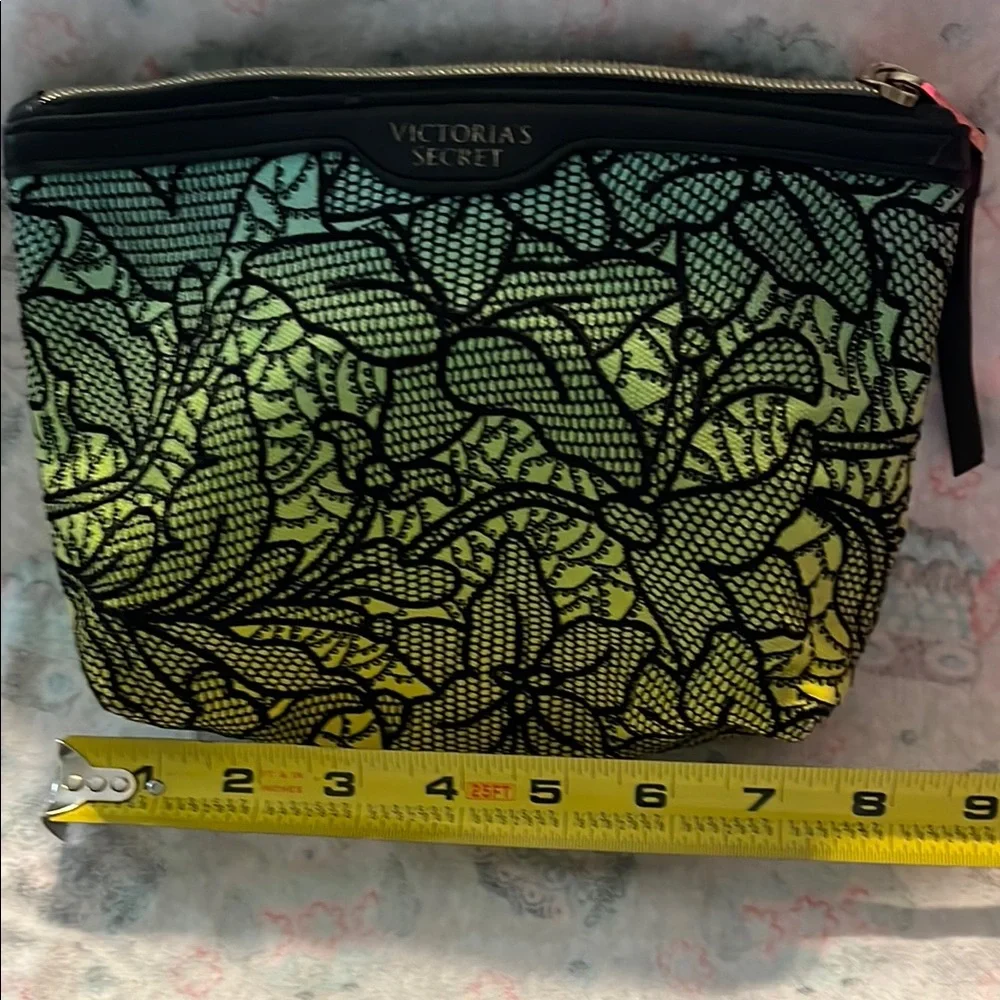 2 Victoria's Secret Cosmetic Bags with Zippered Closure